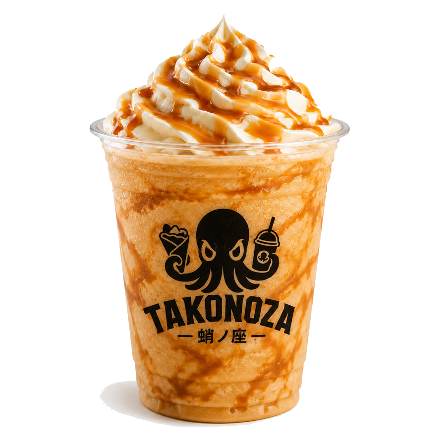蛸ノ座オリジナルキャラメルフラペチーノ